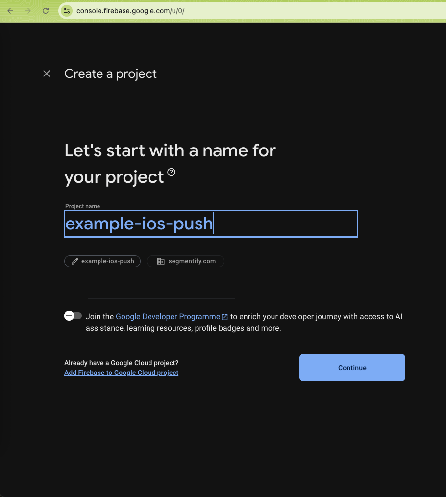 Add Project